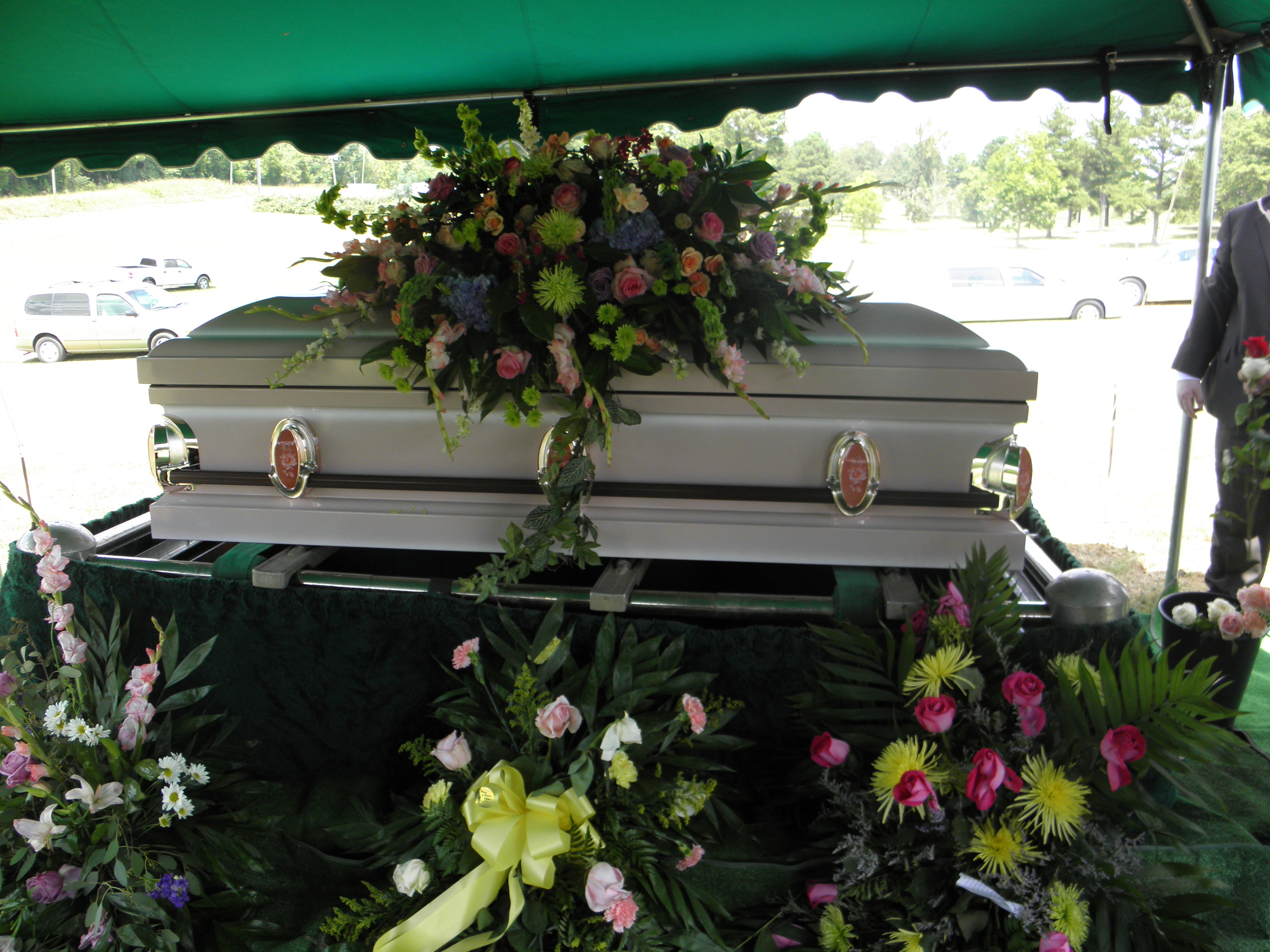 Bernadine's Casket August 25, 2010