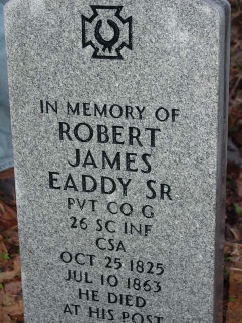 Marker for Robert J. Eaddy, Sr.